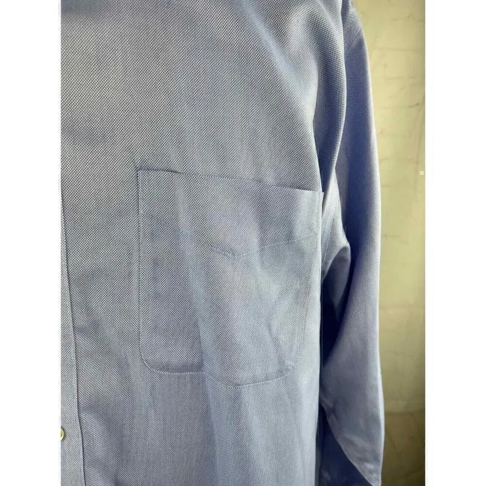 Mens Joseph & Feiss Int’l XLarge Fitted Button Up Shirt Plain Long Sleeve EUC